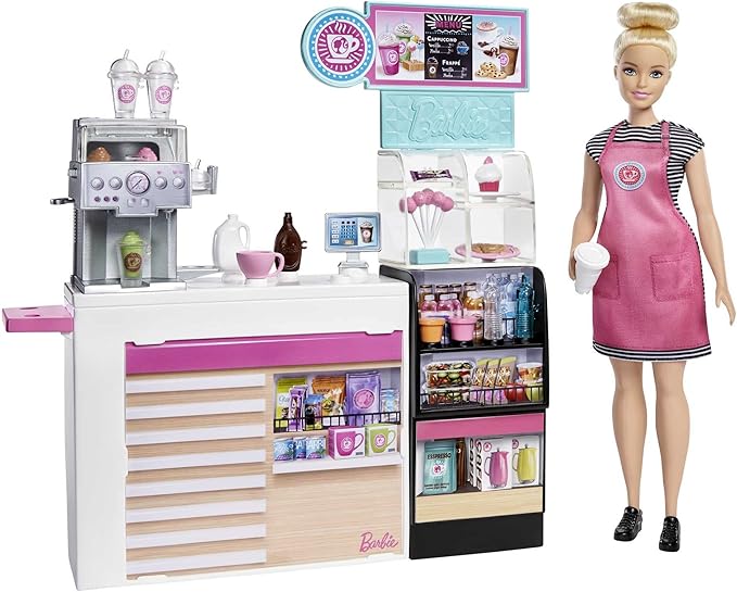 Buy Barbie Coffee Shop Playset | Yallatoys.com