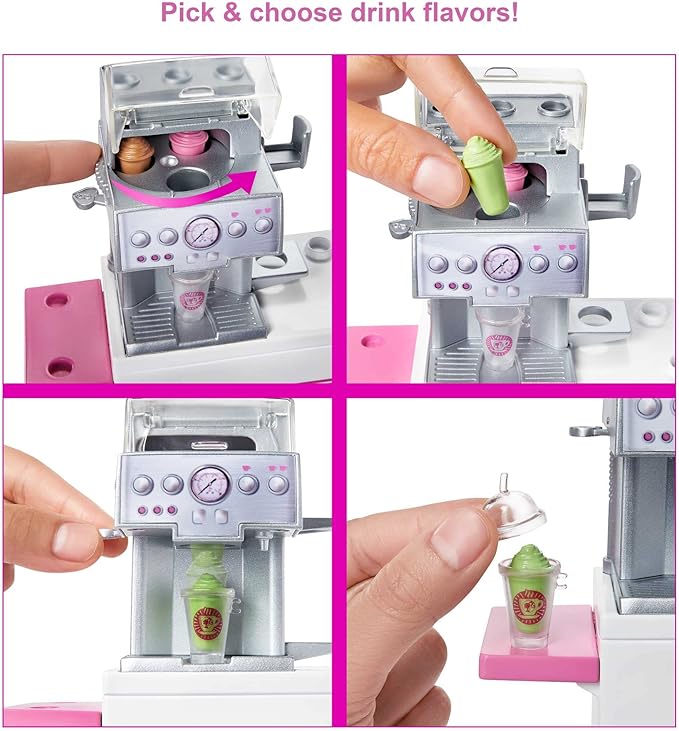 Buy Barbie Coffee Shop Playset | Yallatoys.com
