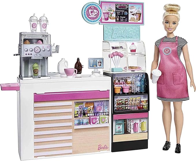 Buy Barbie Coffee Shop Playset | Yallatoys.com