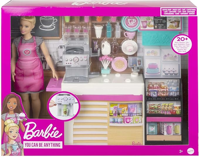 Buy Barbie Coffee Shop Playset | Yallatoys.com
