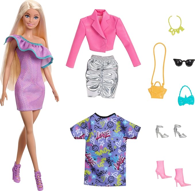 Buy Barbie Doll with Clothes and Accessories Assorted (Sold Separately Subjected to Availability) | Yallatoys.com