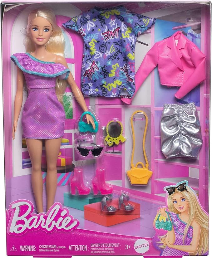 Buy Barbie Doll with Clothes and Accessories Assorted (Sold Separately Subjected to Availability) | Yallatoys.com