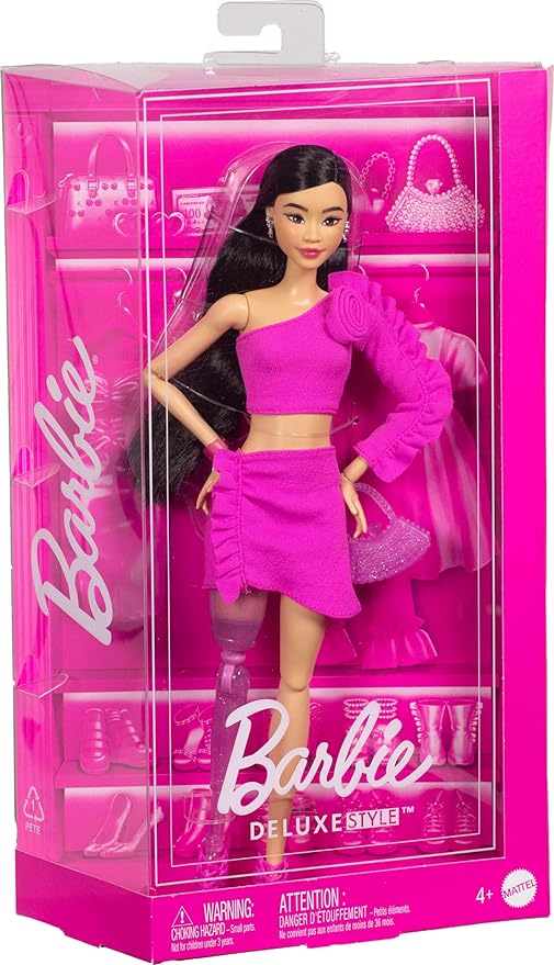 Buy Barbie Deluxe Style Doll In Barbiecore Outfit With Pink Top | Yallatoys.com