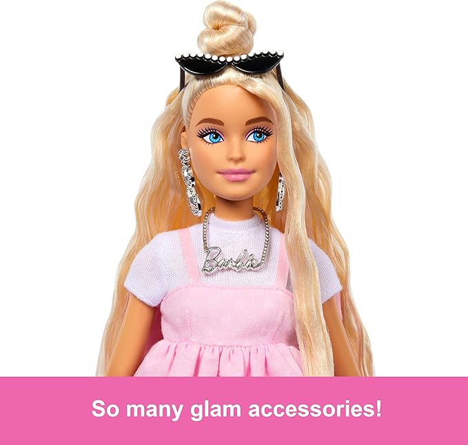 Buy Barbie Deluxe Style Doll In Barbiecore Pink Pastel Dress | Yallatoys.com