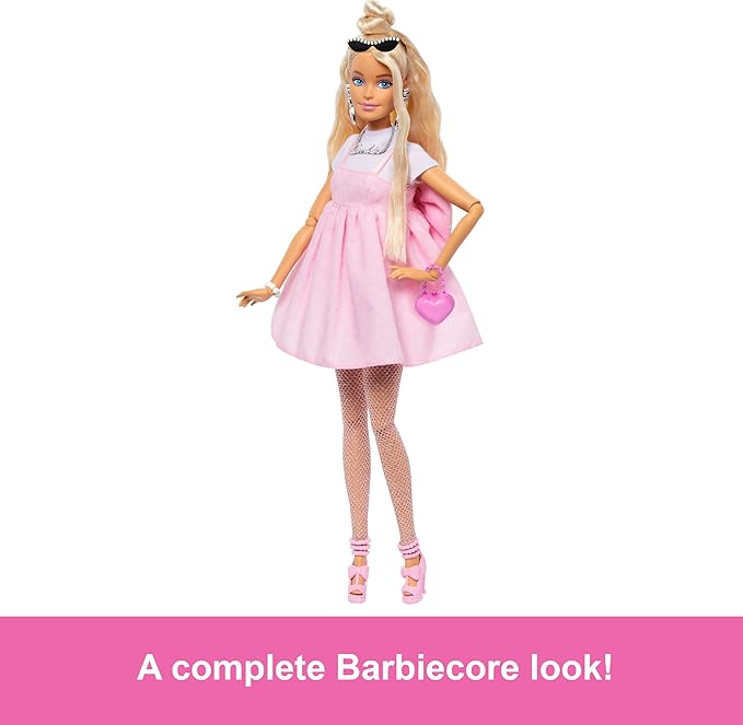 Buy Barbie Deluxe Style Doll In Barbiecore Pink Pastel Dress | Yallatoys.com