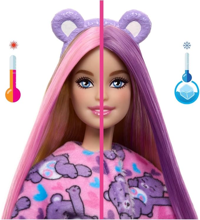 Buy Barbie Cutie Reveal Doll And Accessories Care Bears Series with Share Bear Costume  | Yallatoys.com