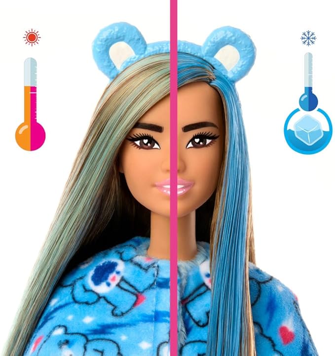 Buy Barbie Cutie Reveal Care Bears Series Doll And Accessories Set with Grumpy Bear Costume | Yallatoys.com
