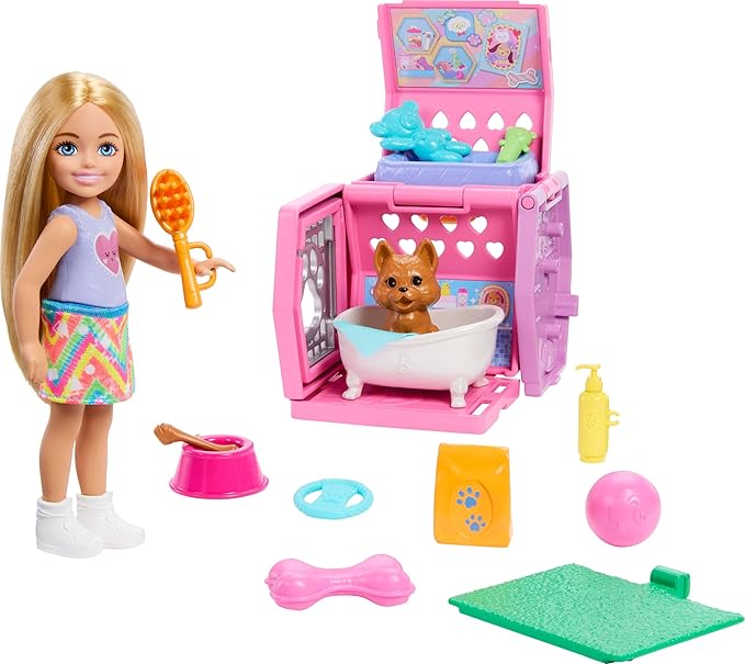 Buy Barbie Chelsea Puppy Carrier Playset | Yallatoys.com