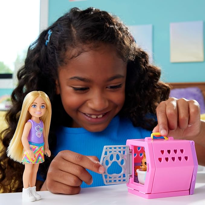 Buy Barbie Chelsea Puppy Carrier Playset | Yallatoys.com