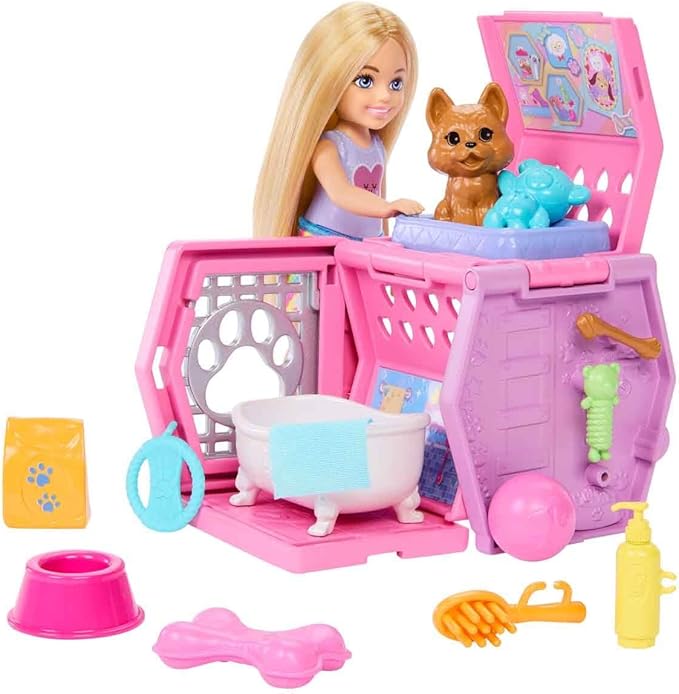 Buy Barbie Chelsea Puppy Carrier Playset | Yallatoys.com