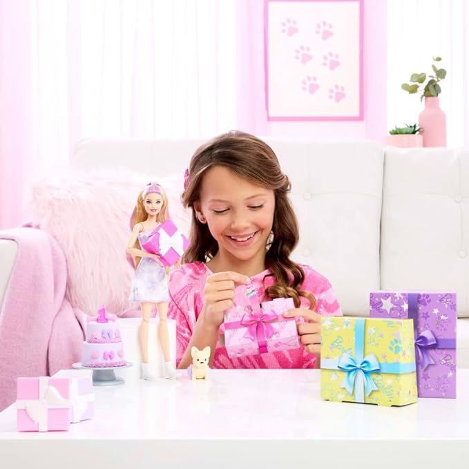 Buy Barbie Party Unboxed Doll And Accessories | Yallatoys.com