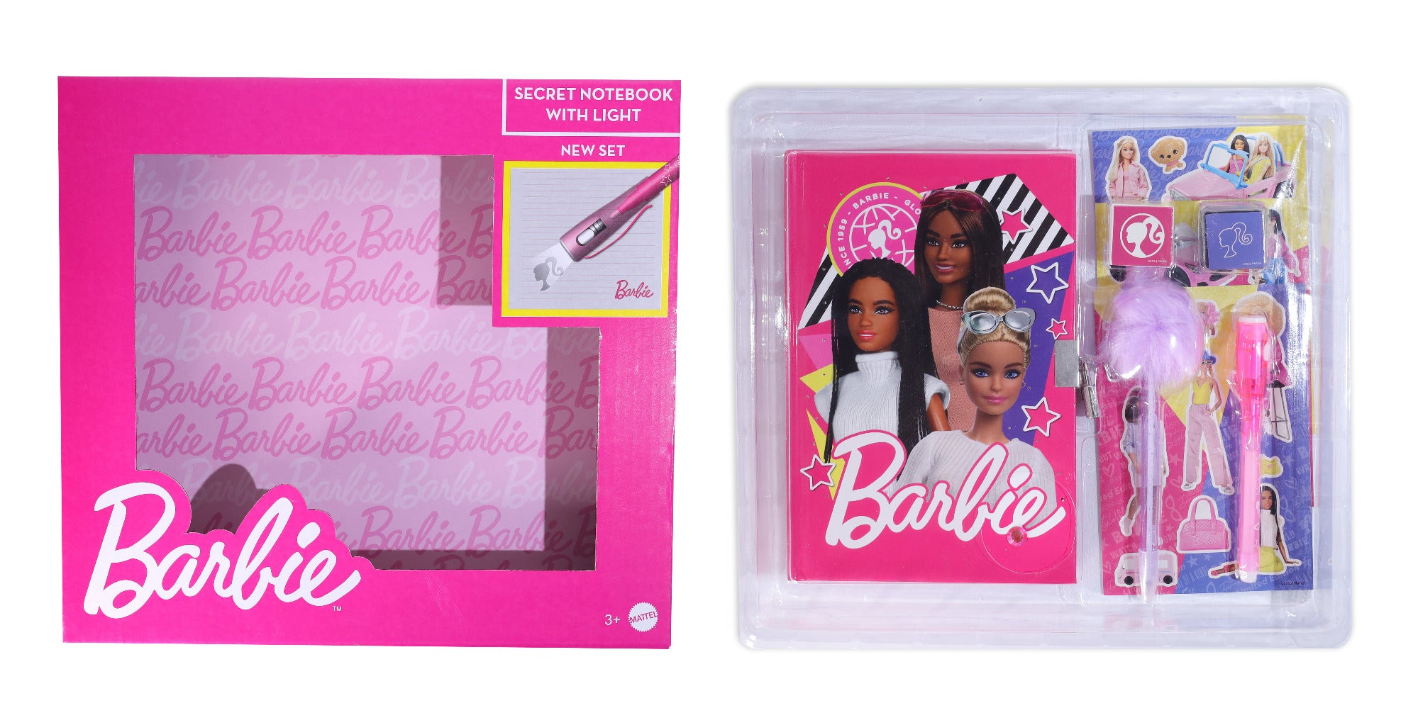 Buy Barbie Secret Notebook With Light | Yallatoys.com
