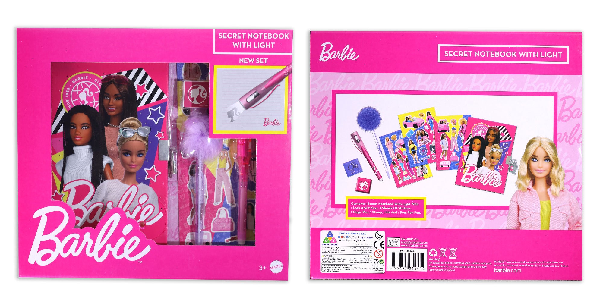 Buy Barbie Secret Notebook With Light | Yallatoys.com