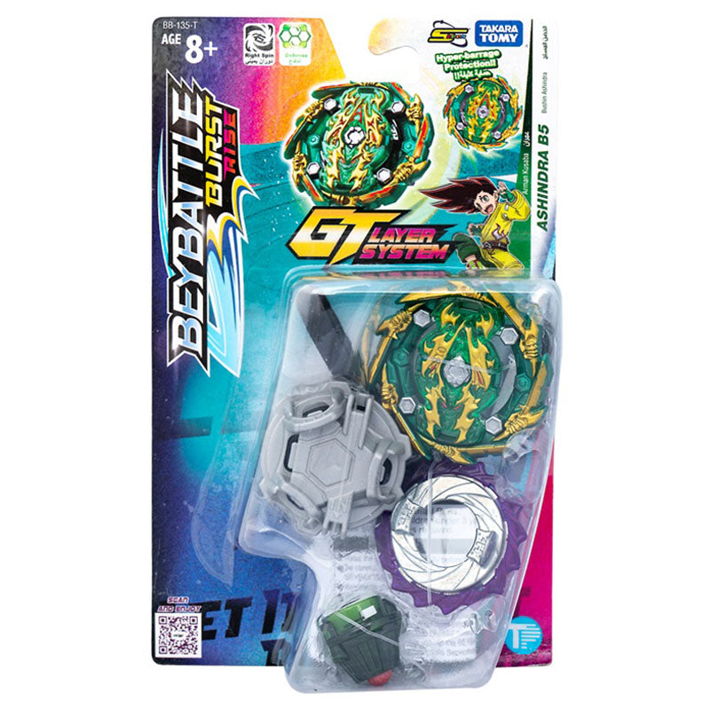 Buy Beyblade BeyBattle Bey Burst International Bushin Ashindra B5 Season 4 | Yallatoys.com