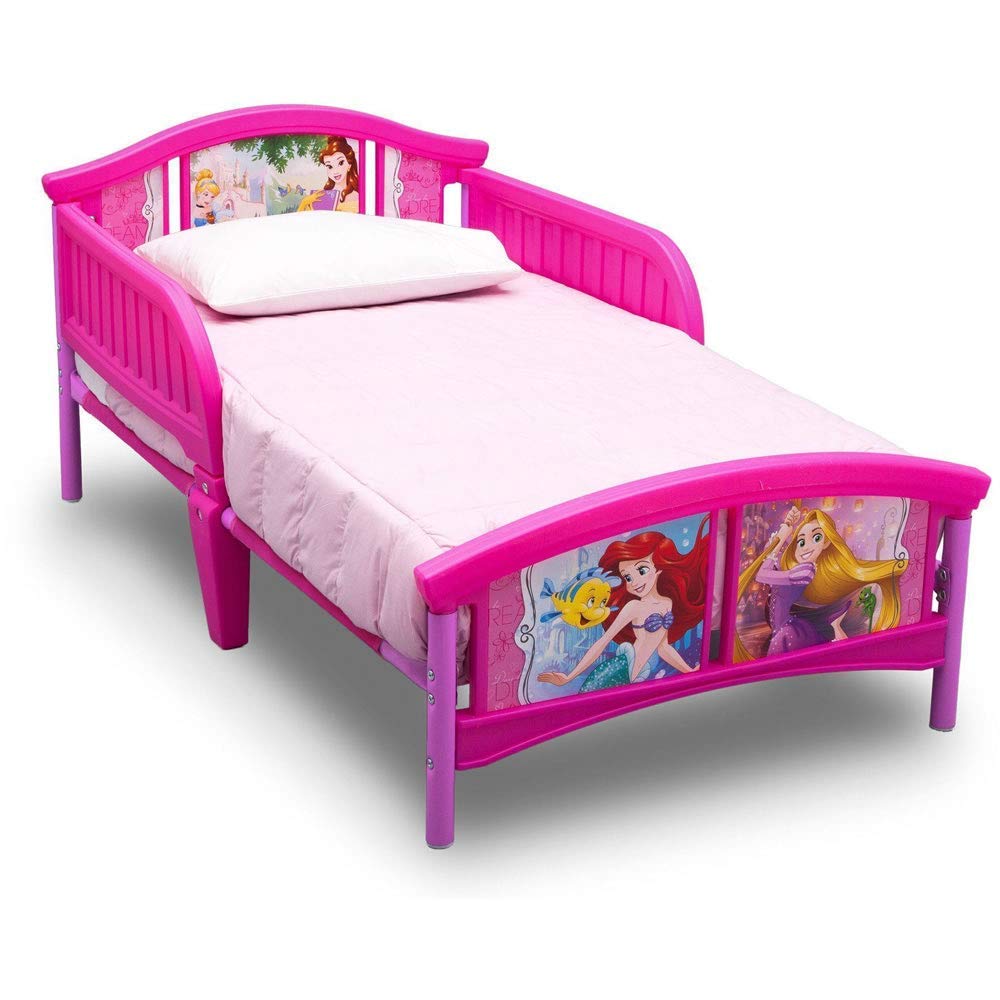Buy Delta Children Disney Princess Plastic Toddler Bed | Yallatoys.com