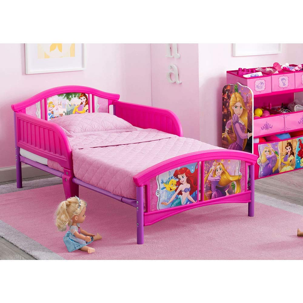 Buy Delta Children Disney Princess Plastic Toddler Bed | Yallatoys.com