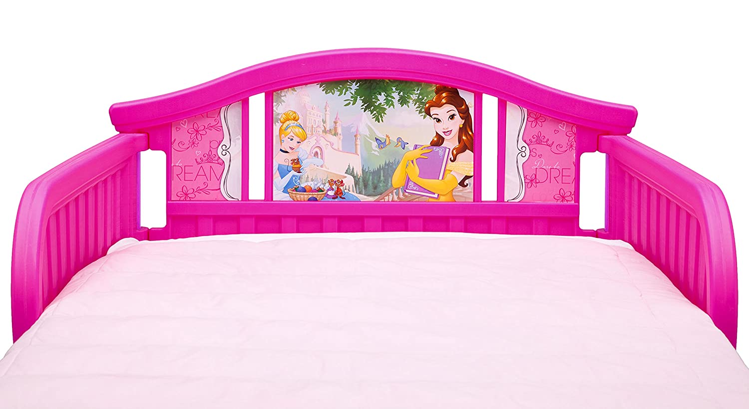 Buy Delta Children Disney Princess Plastic Toddler Bed | Yallatoys.com