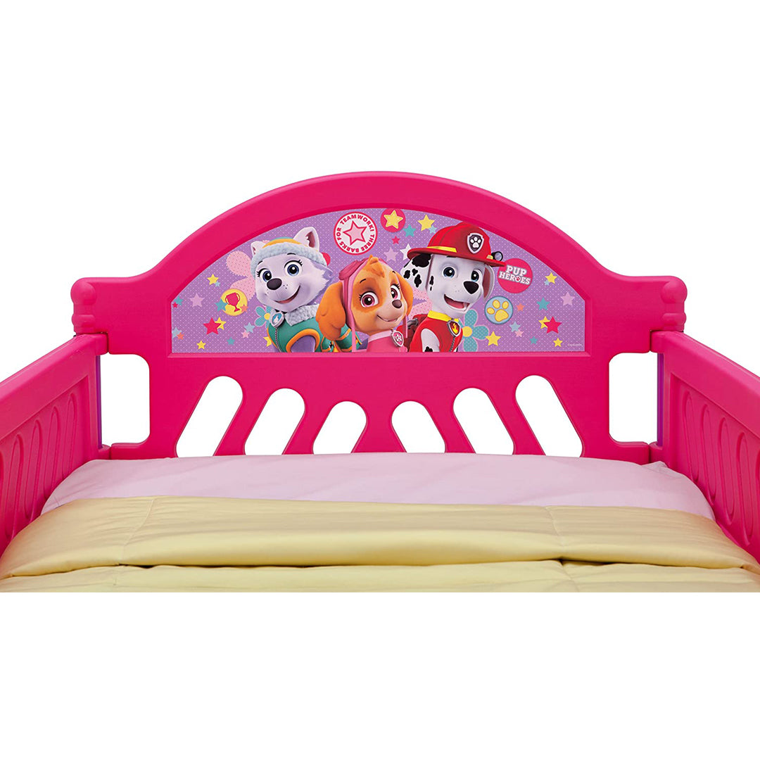 Buy Delta Children Paw Patrol 3D Footboard Toddler Bed with Bedguard | Yallatoys.com
