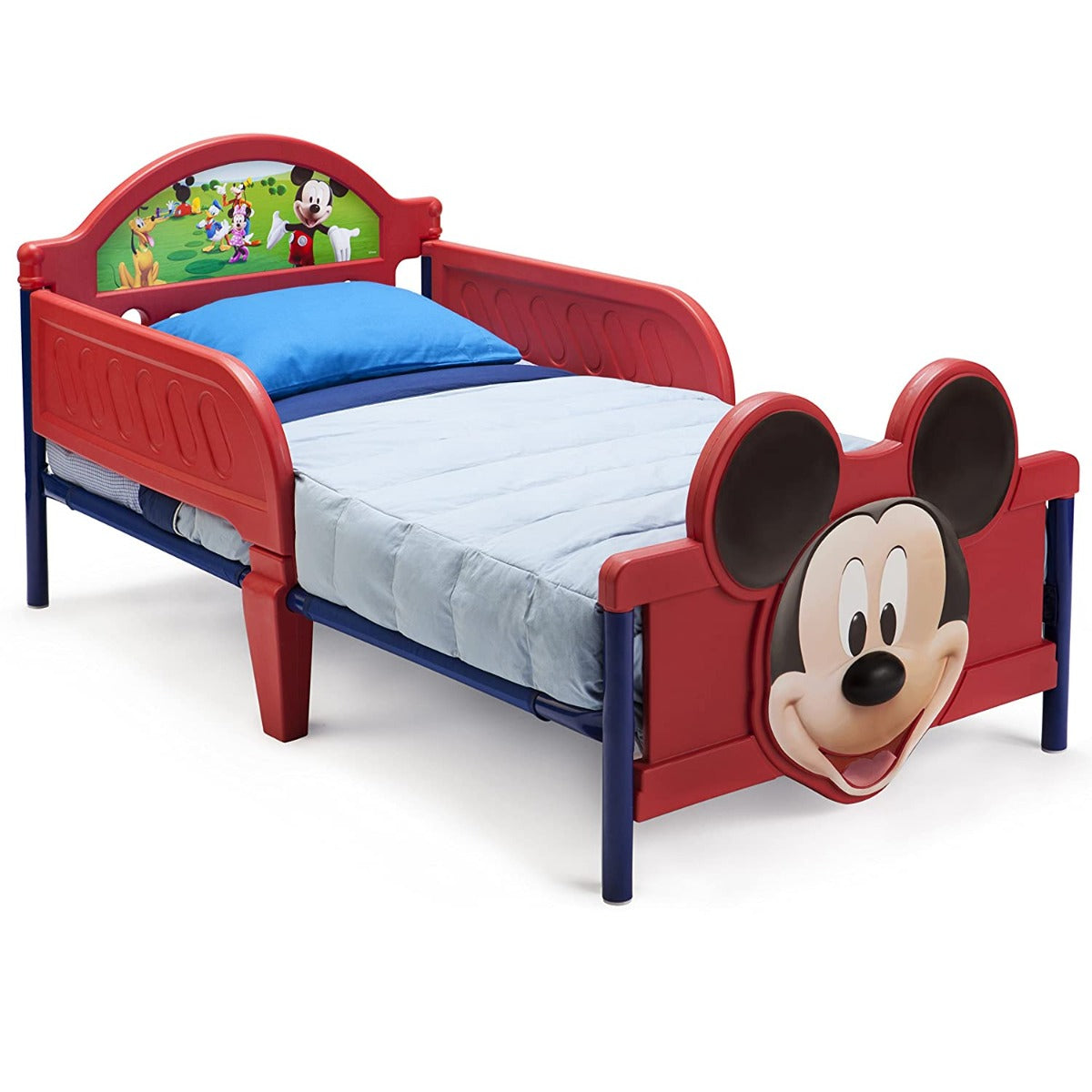 Buy Delta Children Mickey Mouse Plastic 3D Toddler Bed | Yallatoys.com