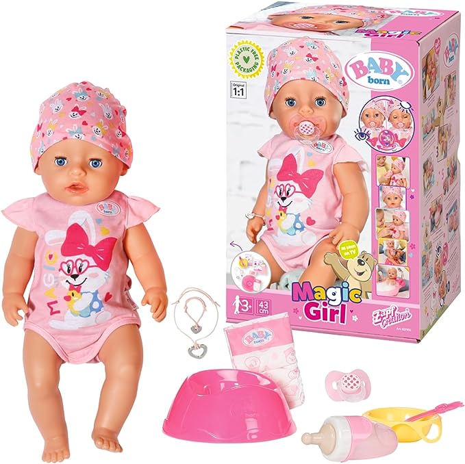 Buy Baby Born Doll Magic Girl | Yallatoys.com