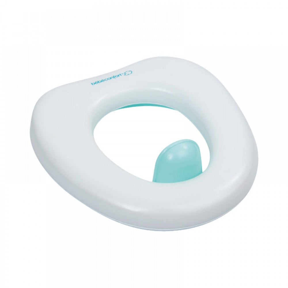 Bebeconfort Padded Toilet Trainer Seat With Deflector Blue Bebeconfort Yallatoys