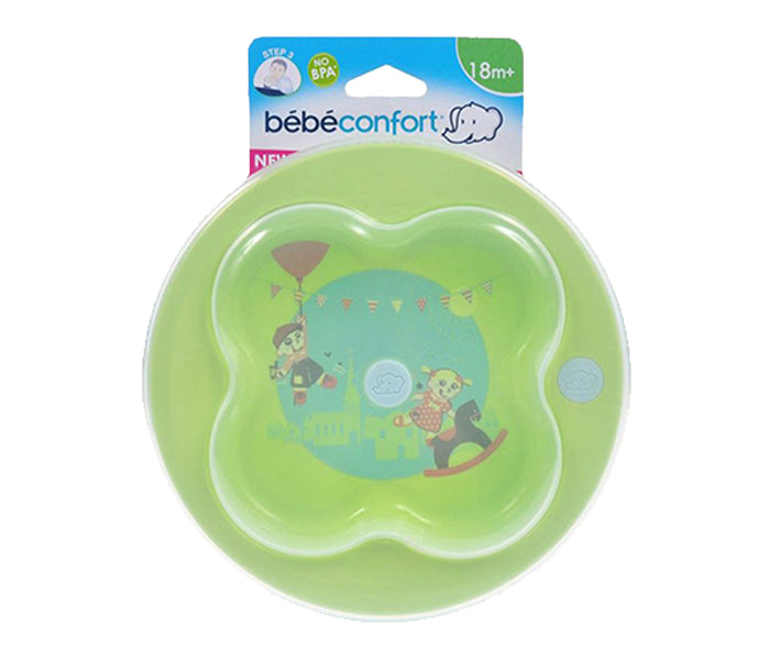 Bebeconfort Bbc Plate With Cover Bebeconfort Yallatoys