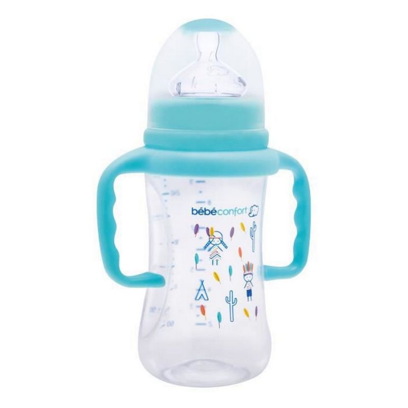 Bebeconfort Bbc Pp Bottle 270ml Blue W/h Bebeconfort Yallatoys