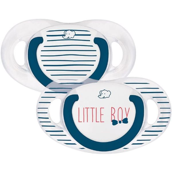 Bebeconfort Natural Physio Dummy Silic Rebel Rules Little Boy 0-6 X2c Bebeconfort Yallatoys