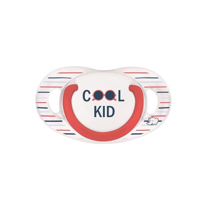 Bebeconfort Natural Physio Dummy Silic Rebel Rules Cool Kid 18/36 Pack Of 2 Bebeconfort Yallatoys