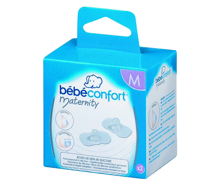 Bebeconfort Silicone Nipple Shields Set Of 2 Medium Bebeconfort Yallatoys
