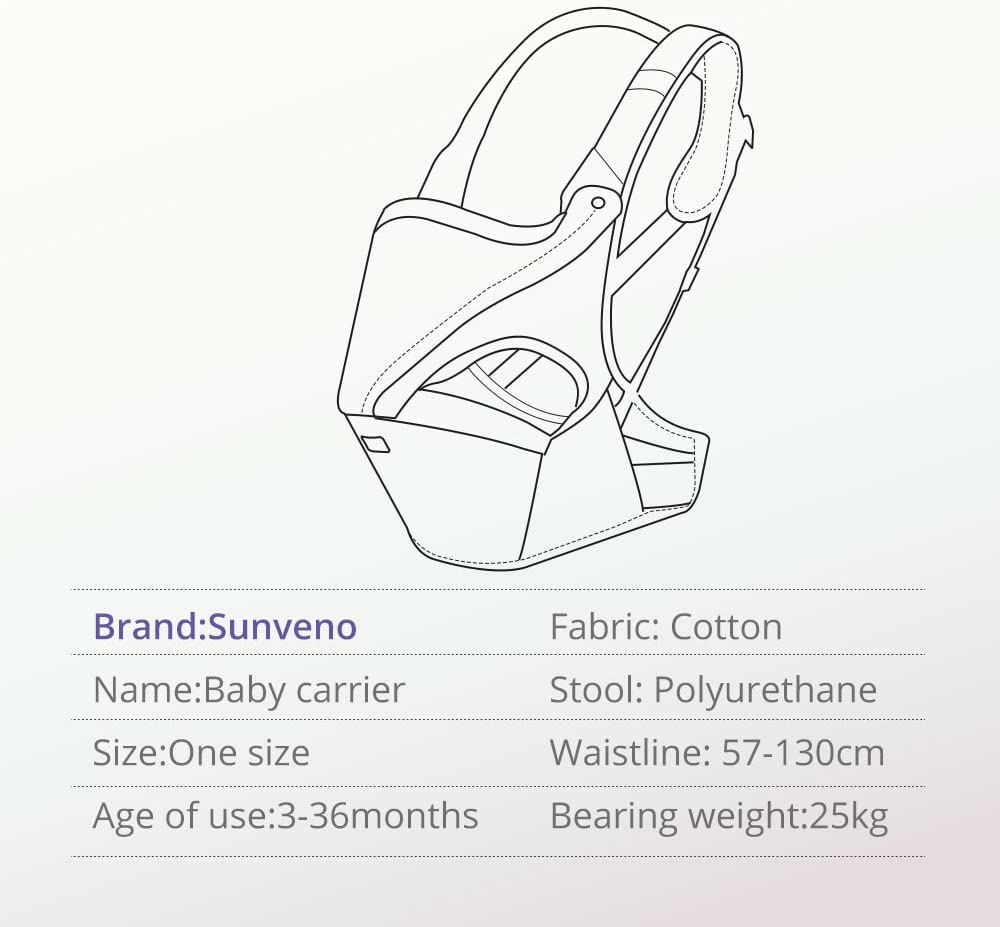 Sunveno  Baby Carrier Red Sunveno Yallatoys