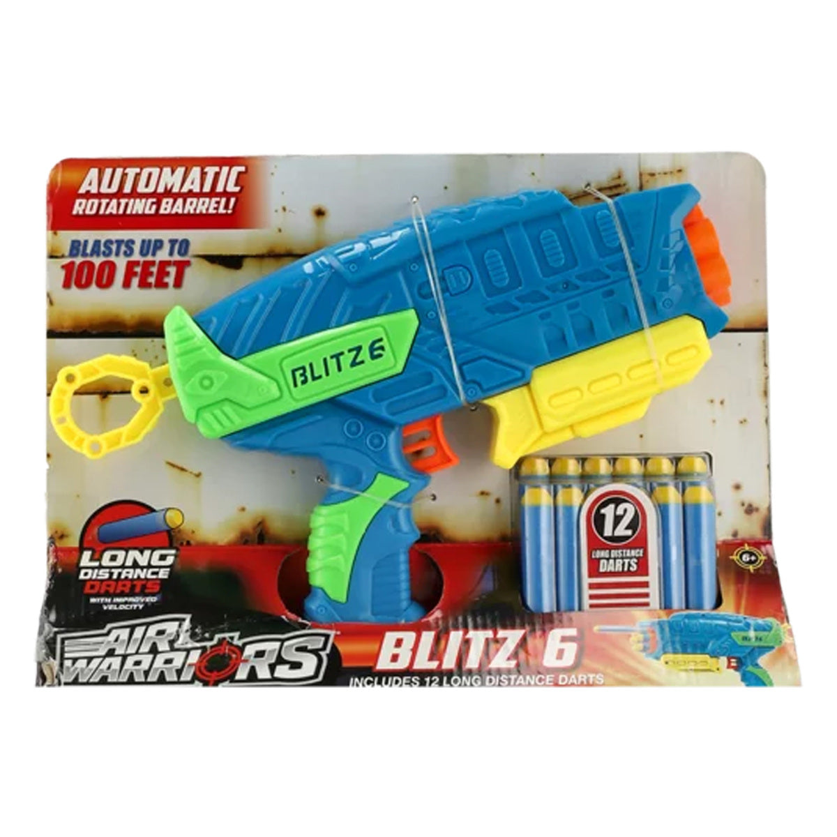 Buy Buzz Bee Air Warriors 6 Blitz Dart Gun | Yallatoys.com