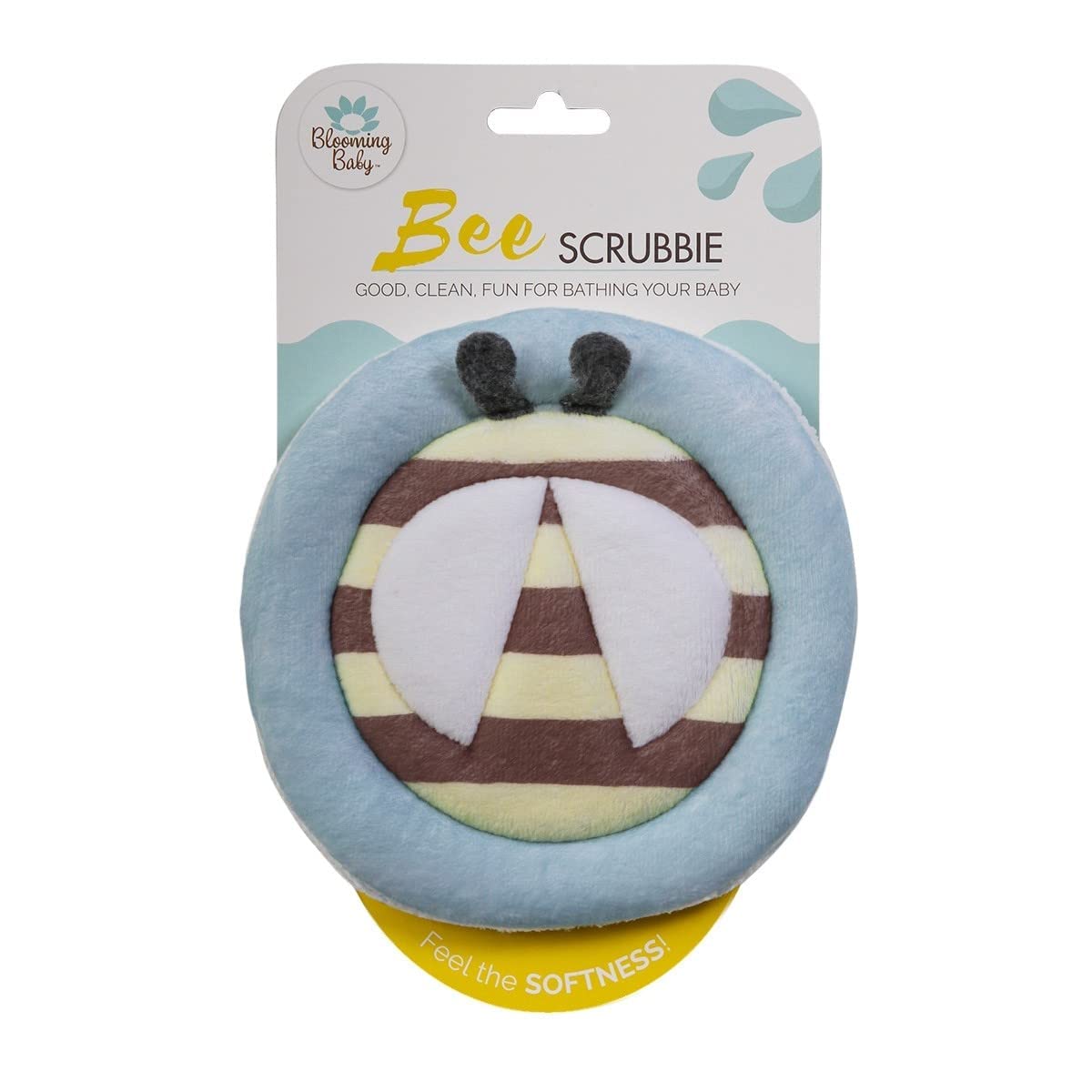 Blooming Bath Scrubbie Baby Washcloth Bee Blooming Bath Yallatoys