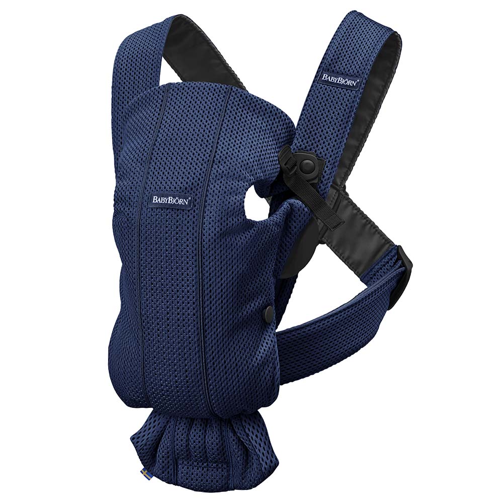 BABYBJORN  Baby Carrier Mini, Navy blue, 3D Mesh BabyBjorn Yallatoys