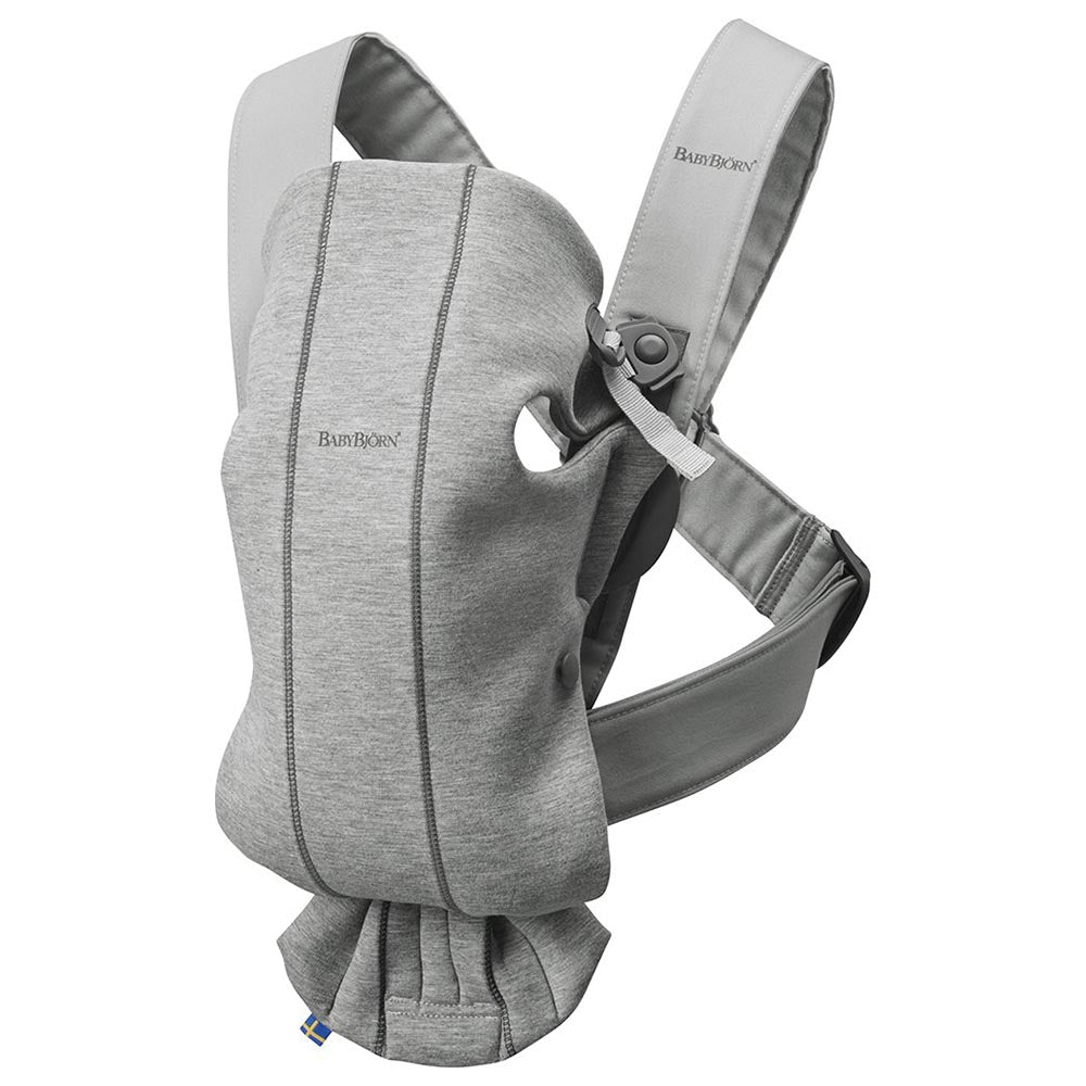 BABYBJORN  Baby Carrier Mini, Light grey, 3D Jersey BabyBjorn Yallatoys