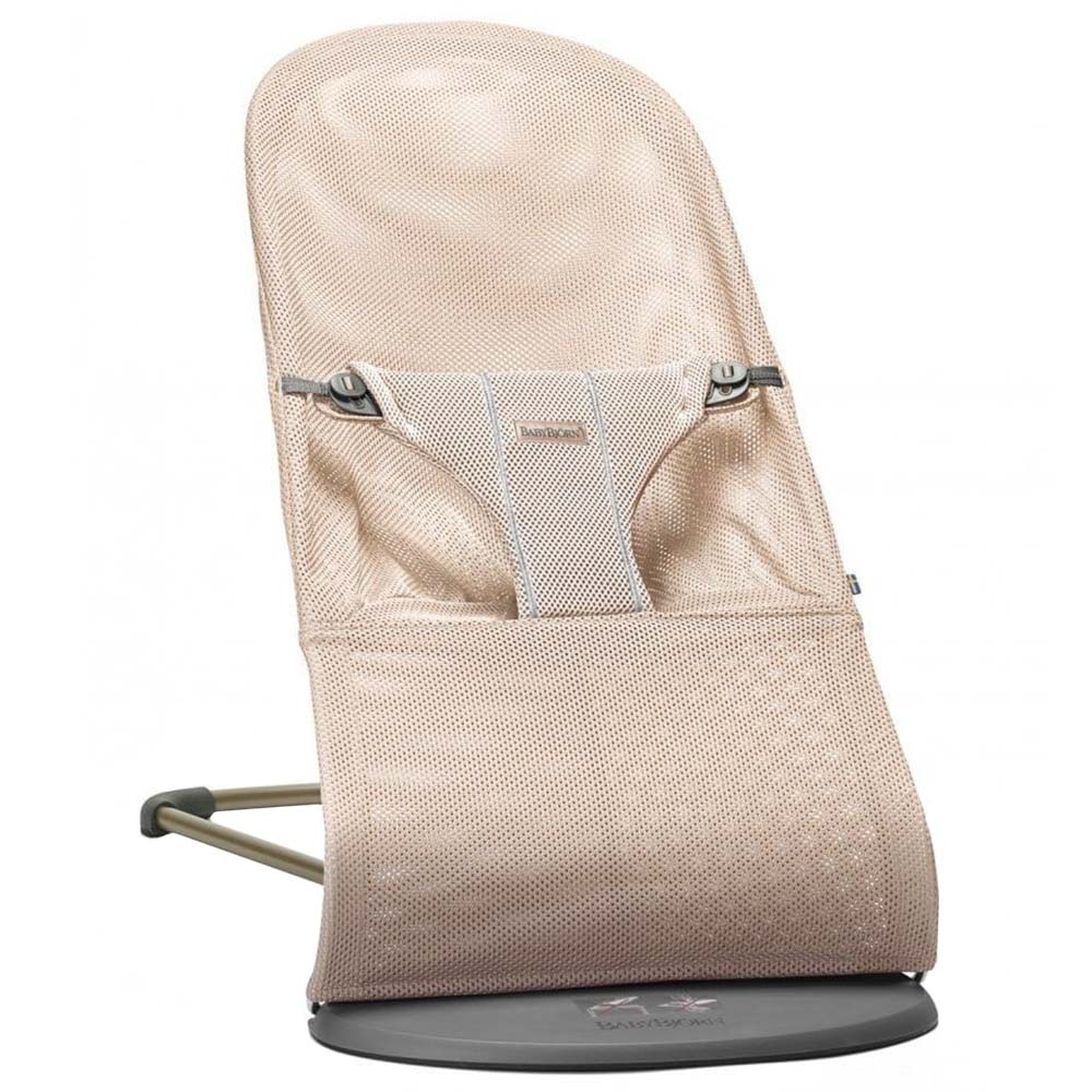 BABYBJORN  Bouncer Bliss, Pearly pink, Mesh BabyBjorn Yallatoys