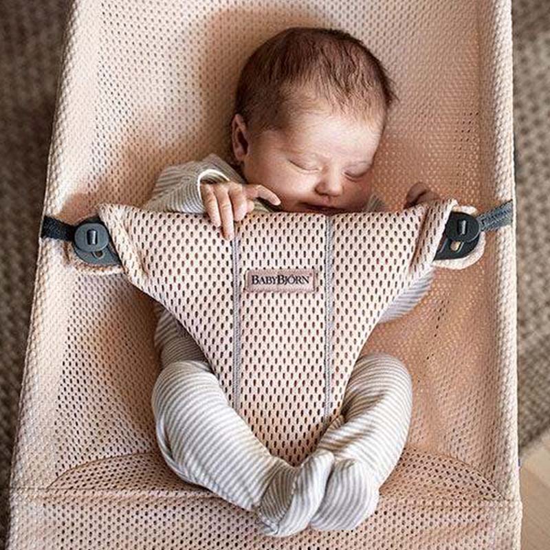 BABYBJORN  Bouncer Bliss, Pearly pink, Mesh BabyBjorn Yallatoys