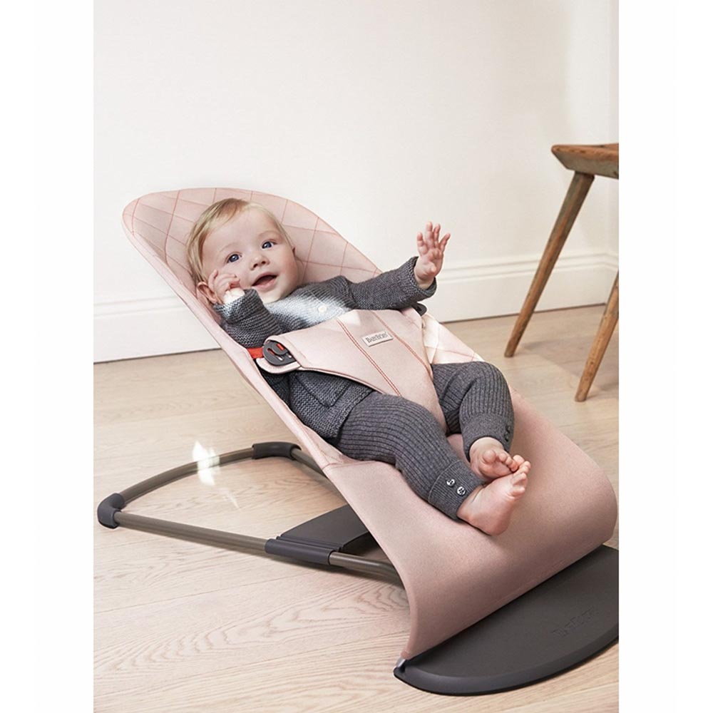 BABYBJORN  Bouncer Bliss, Old rose, Cotton BabyBjorn Yallatoys