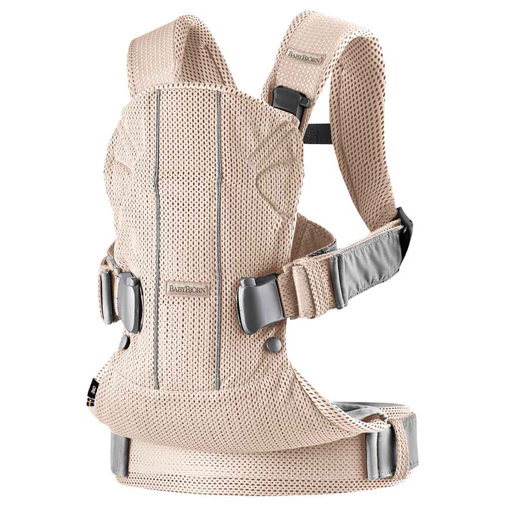 Buy BABYBJORN  Baby Carrier One Air, Pearly pink, 3D Mesh | Yallatoys.com