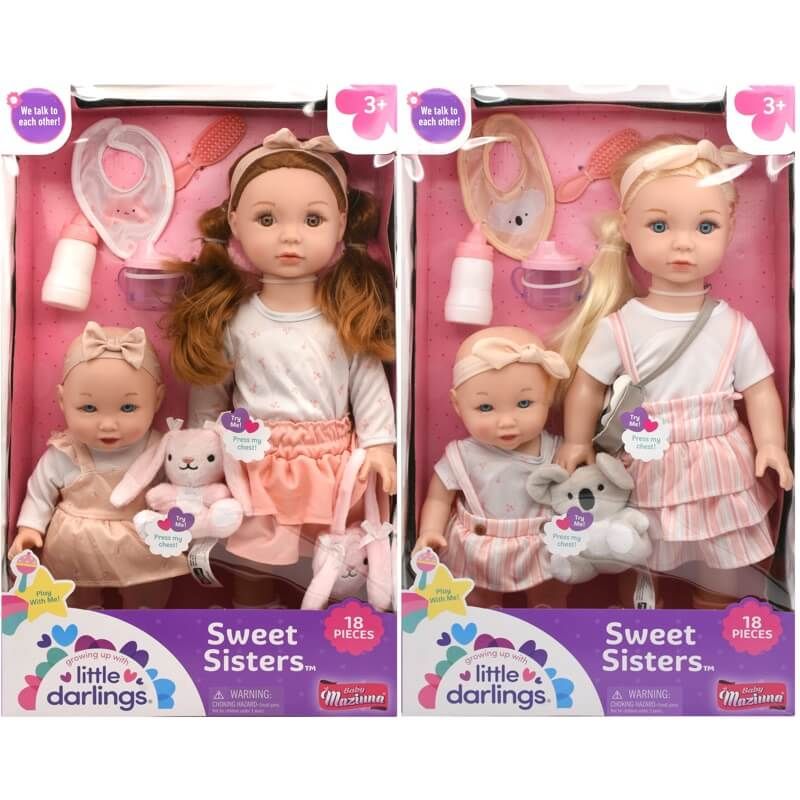 Buy Baby Maziuna Sweet Sisters Baby Dolls (Sold Separately Subject to Availability) | Yallatoys.com