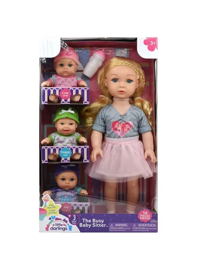 Buy Baby Maziuna The Busy Baby Sitter 18 And 8inch | Yallatoys.com