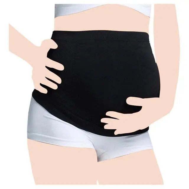 Blooming Blossom Abdominal Maternity Support Belt Black Blooming Blossom Yallatoys