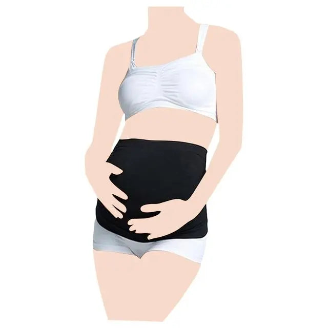 Blooming Blossom Abdominal Maternity Support Belt Black Blooming Blossom Yallatoys