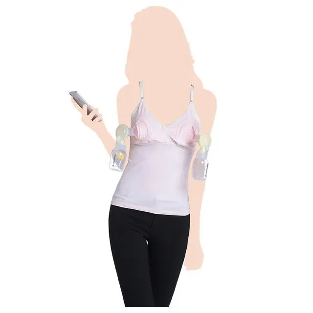 Blooming Blossom Nursing Tank Tops Pink Blooming Blossom