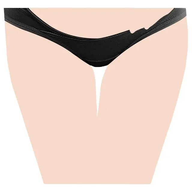 Blooming Blossom Low Waist Cotton Seamless Maternity Briefs Black Blooming Blossom