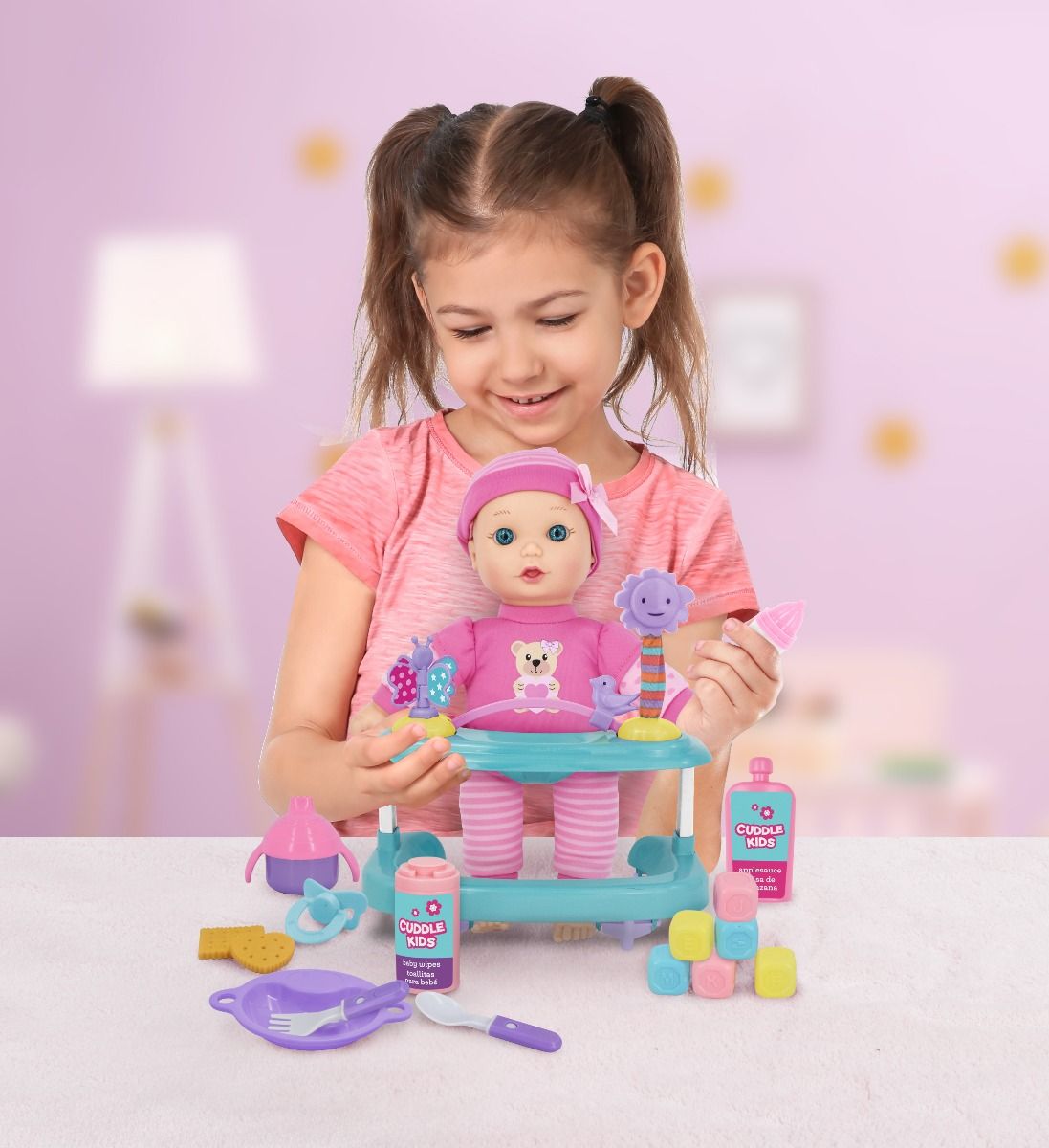Buy Baby Maziuna Playtime 11inch Doll with 18pc Accessories | Yallatoys.com