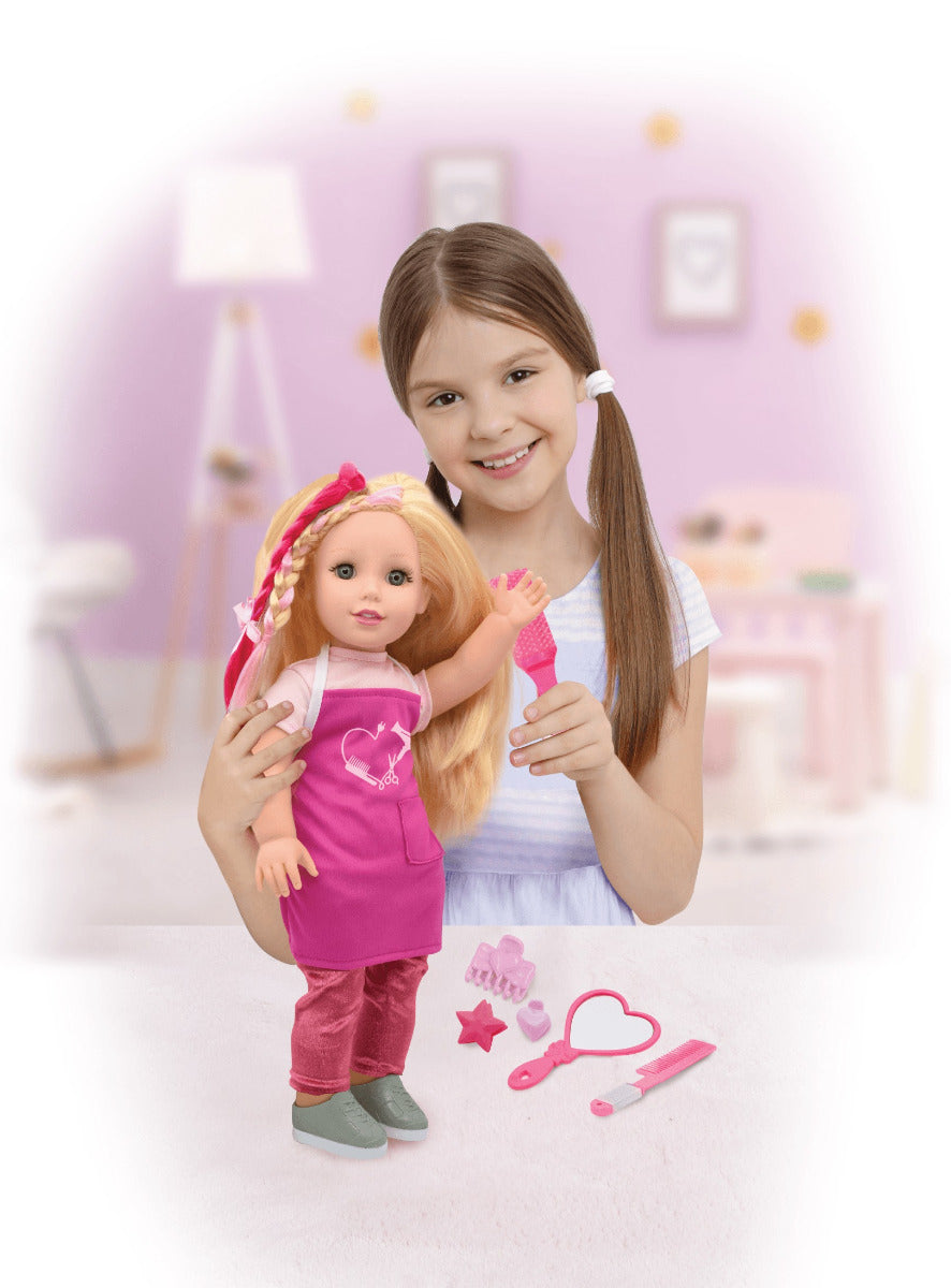 Buy Baby Maziuna Hair Styling Set 18inch | Yallatoys.com