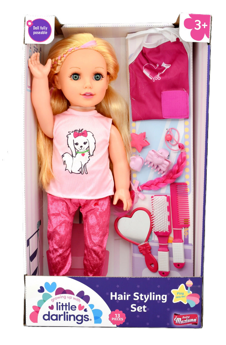 Buy Baby Maziuna Hair Styling Set 18inch | Yallatoys.com