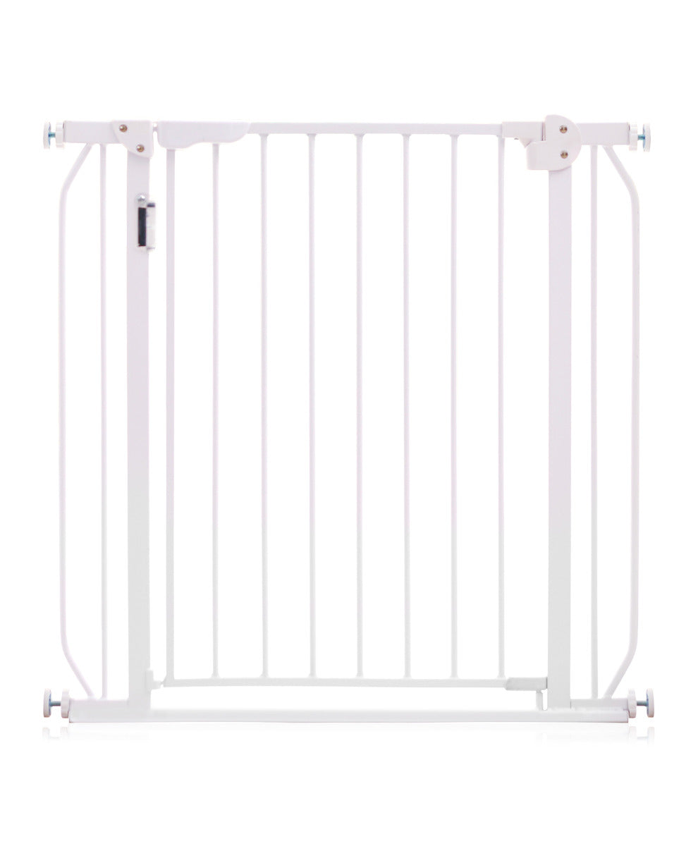Baby Safe Metal Safety LED Gate 10cm Extension White Baby Safe Yallatoys