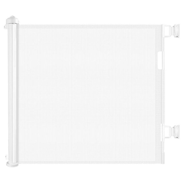 Baby Safe Retractable Mesh Gate White 180cm Baby Safe Yallatoys